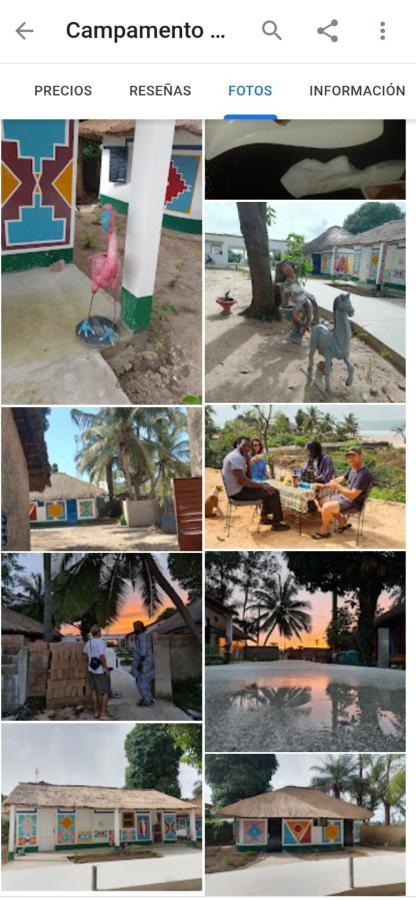 Campamento Chez Campos Cap Skirring Luaran gambar